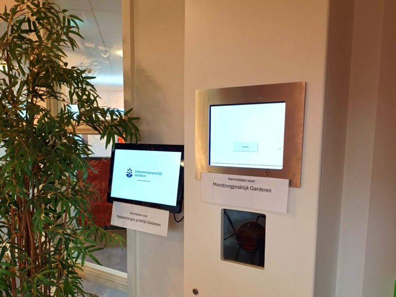 Afbeelding bij Barcode scanner voor afsprakenkaartje verwijderd