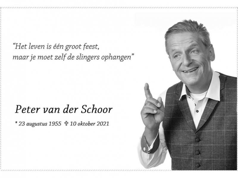 Afbeelding bij In memoriam: Peter van der Schoor